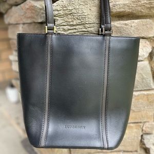 Burberry Leather Tote/Shoulder Bag VGUC